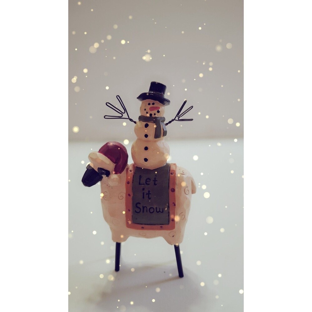 Blossom Bucket Sheep/Snowmen Retired 2009 Lot of 5 Boston Road By Barbara Lloyd - Picture 8 of 15